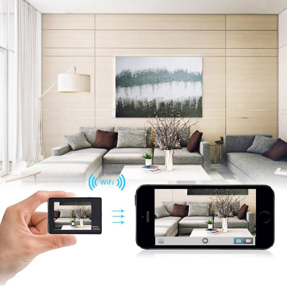 4k Remote Camera 4K Waterproof All Digital UHD WiFi Camera + RF Remote And Accessories ...