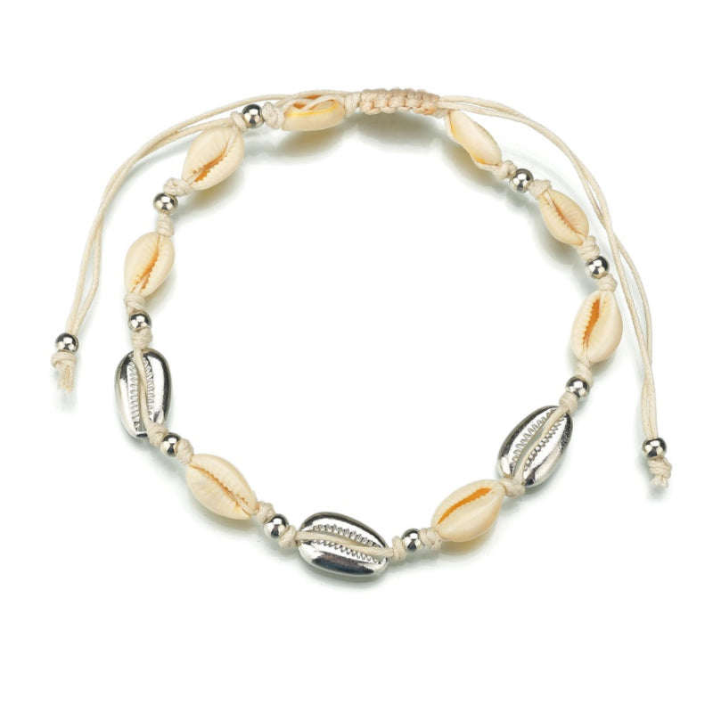 Ocean And Earth Cowrie Shell Statement Necklace Vista Shops