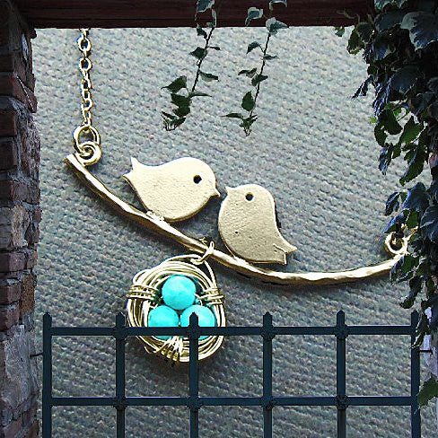 Love Birds Necklace Vista Shops