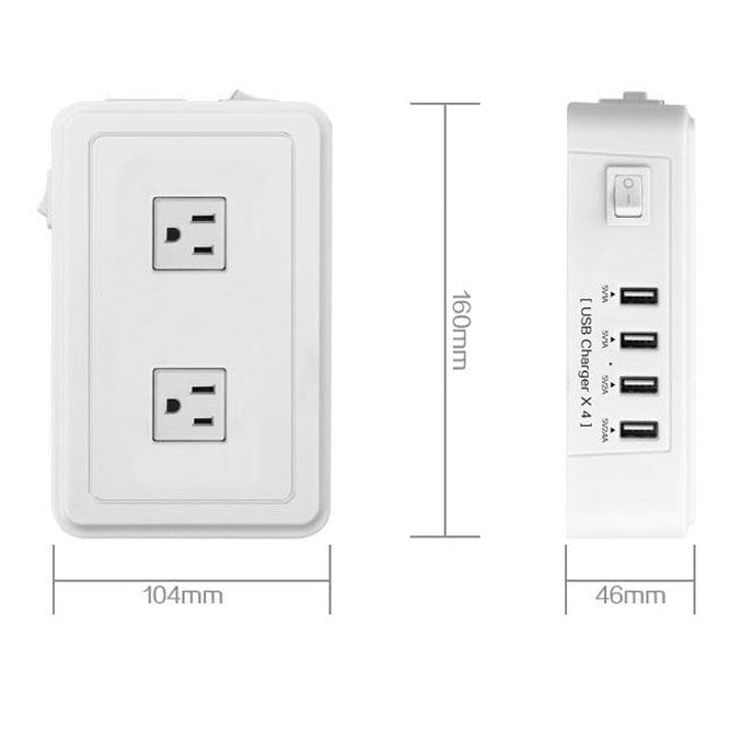 Mix Master Charging Hub For AC And USB Outlets Vista Shops