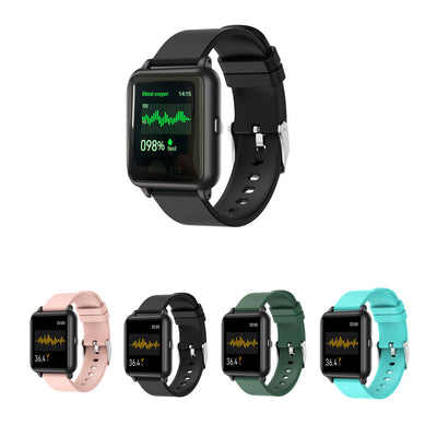 OXITEMP Smart Watch With Live Oximeter, Thermometer And Pulse Monitor With Activity Tracker Vista Shops