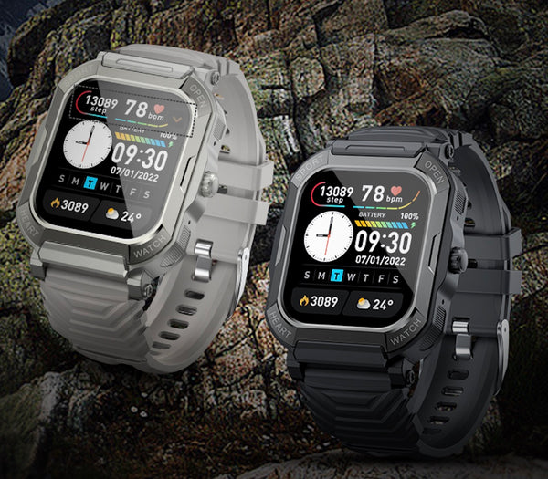 Smartex Rugged Waterproof Smart Watch – VistaShops