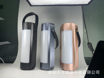 New Flame LED Lantern Portable And Rechargeable Bluetooth Speaker Vista Shops