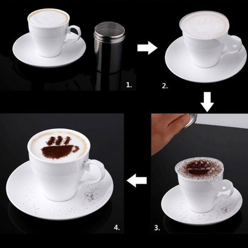 Latte Lover's Coffee Design Topper Tool In 2 Pak Vista Shops