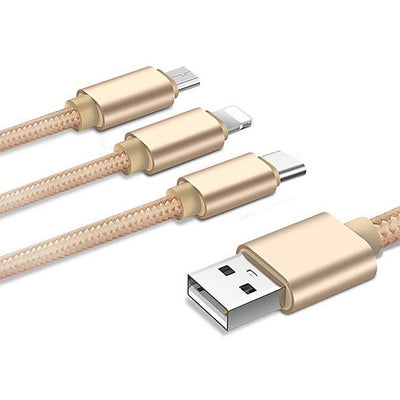 Multi-Phone 3-in-1 Master Charging Cable Vista Shops