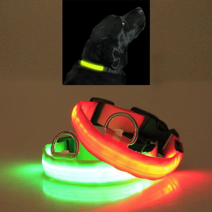 LED PET Safety Halo Style Collar Vista Shops
