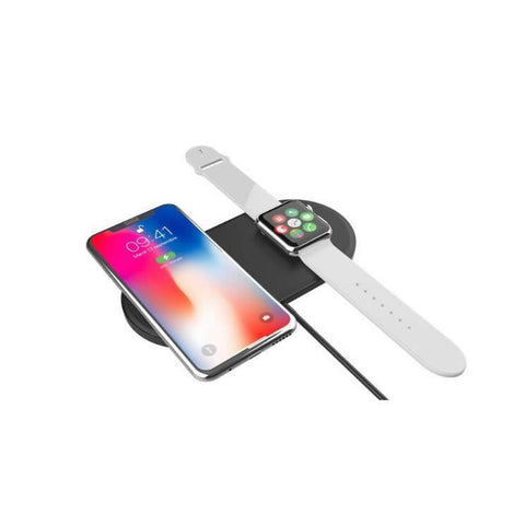 2 in 1 Wireless Charger for iPhone and iWatch Vista Shops