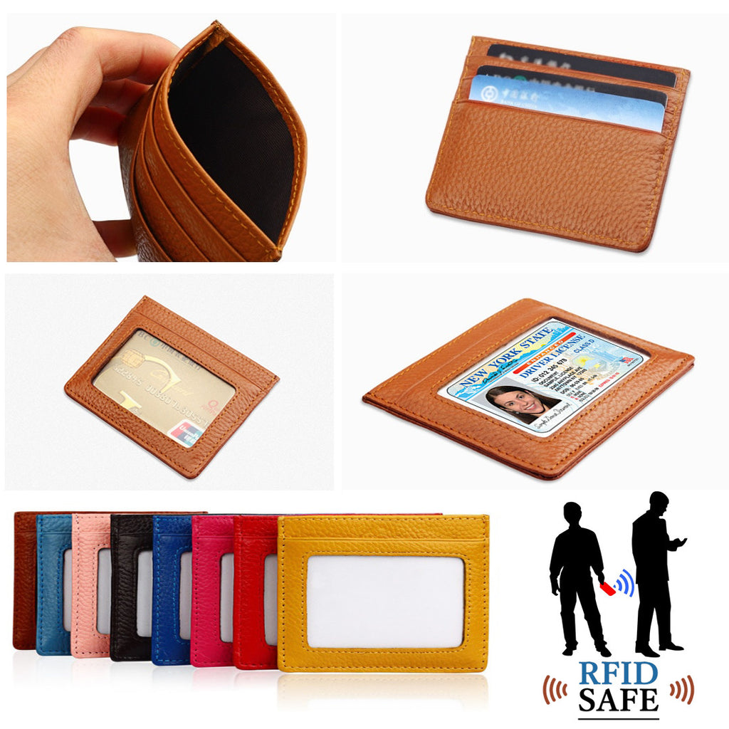 Skinny Mini RFID Safe Universal Minimal Wallet Vista Shops