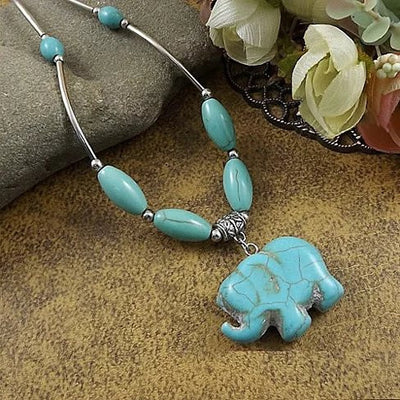 Elephanta Turquoise Necklace Vista Shops