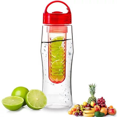Fruitzola JAMMER Fruit Infuser Water Bottle In 5 Colors Vista Shops