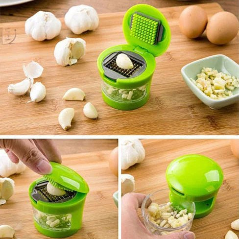 Go For Garlic The Touchless Garlic Chopper And Slicer Vista Shops