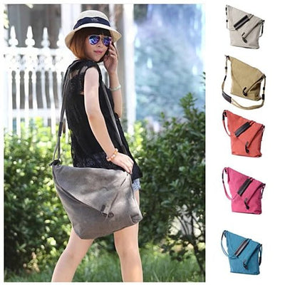 LEISURELY Foldover Crossbody Bag In 6 Colors Vista Shops