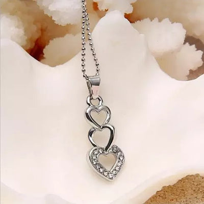 Love Story Three Phases Of Love Necklace Vista Shops
