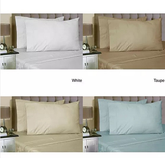 Luxurious Soft 100% Egyptian Cotton Dream Maker Bed Sheets 4 pc Set Vista Shops