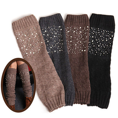 Miss Pearly Legs Leg Warmers With Pearls And Crystals Vista Shops