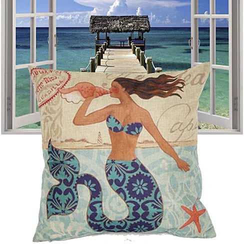 Moods Of A Mermaid Cushion Covers Vista Shops