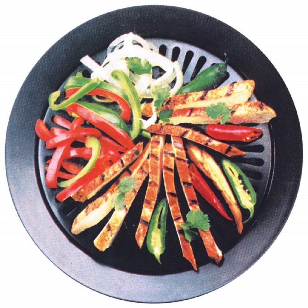 Go Go Smokeless Non-Stick Barbecue Grill For Indoors And Outdoors Vista Shops