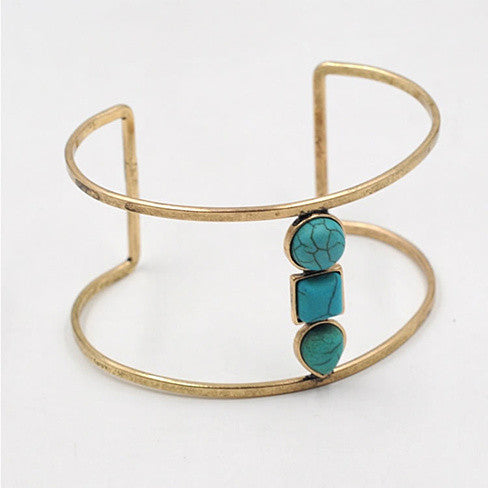 Sail With Me Minimalist Bracelet In Turquoise Vista Shops