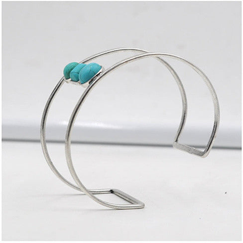 Sail With Me Minimalist Bracelet In Turquoise Vista Shops