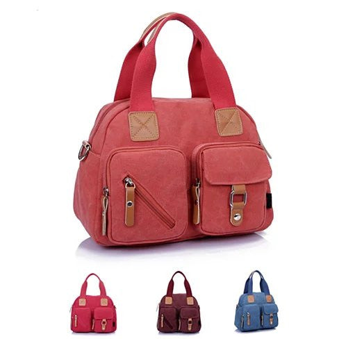 Savvy Cargo mini Canvas Bag by Journey Collection Vista Shops