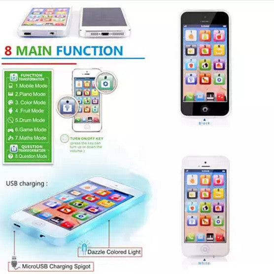 So Smart Toy Phone With 8 Fun And Learning Functions Vista Shops