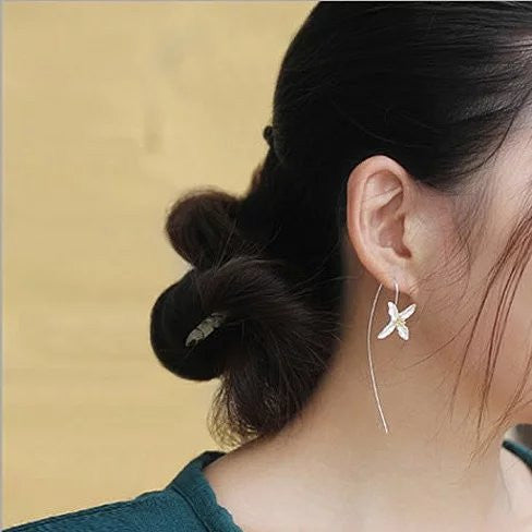 Straight from the Valley Amazing Flower Earrings made in Sterling Silver Vista Shops