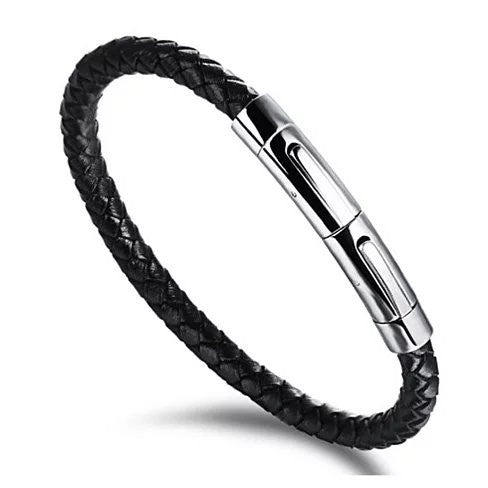 VERGO Versatile Genuine Leather Bracelet With Magnetic Closure For Men And Women Vista Shops