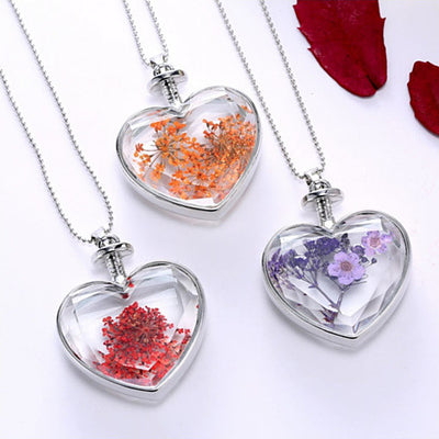 Wildflowers Would You Be Mine Vintage Feel Necklace Vista Shops