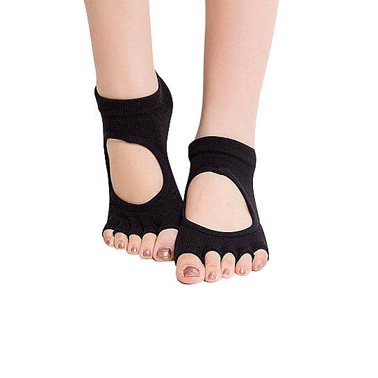 Peep Toe Yoga Socks 3 Pair Pack Vista Shops