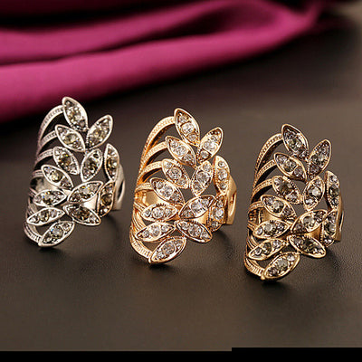 Gilda Ring Embellished Fashion Jewelry Vista Shops