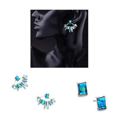 Something New Something Blue Earrings In Semi Precious Sapphire Vista Shops