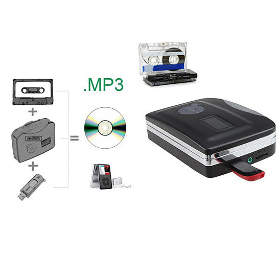 Portable Cassette To MP3 Converter No Computer Needed Vista Shops