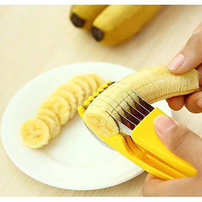 Go Bananas Over The Bite Size Banana Slicer Vista Shops