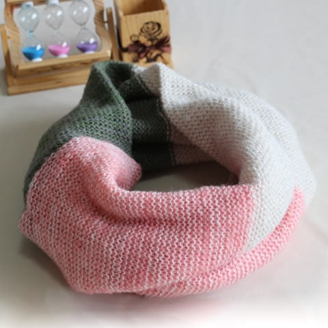 Awesome Hues TRI Color Infinity Scarves Vista Shops