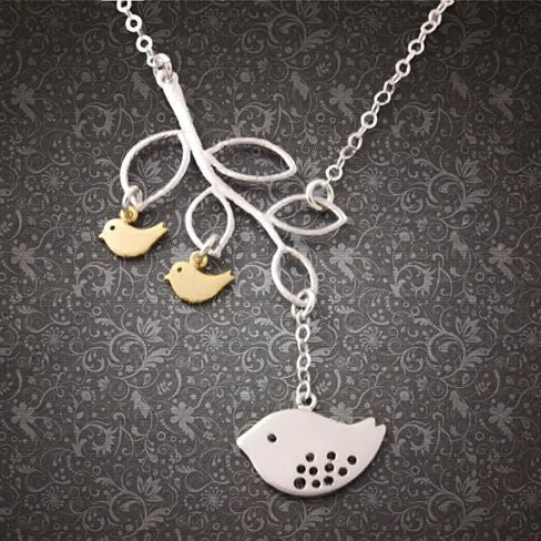 It's All In The Family 925 Sterling Silver Necklace Vista Shops