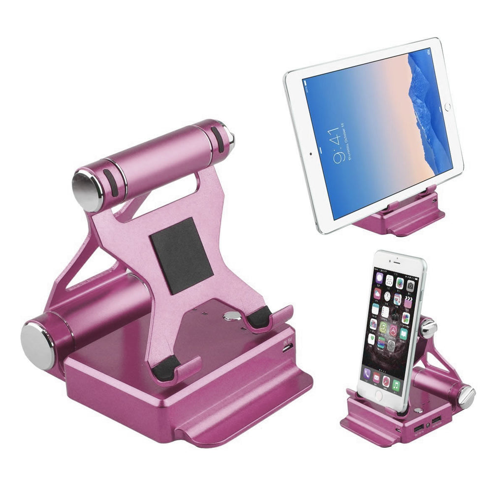 Podium Style Stand With Extended Battery Up To 200% For iPad, iPhone And Other Smart Gadgets Vista Shops