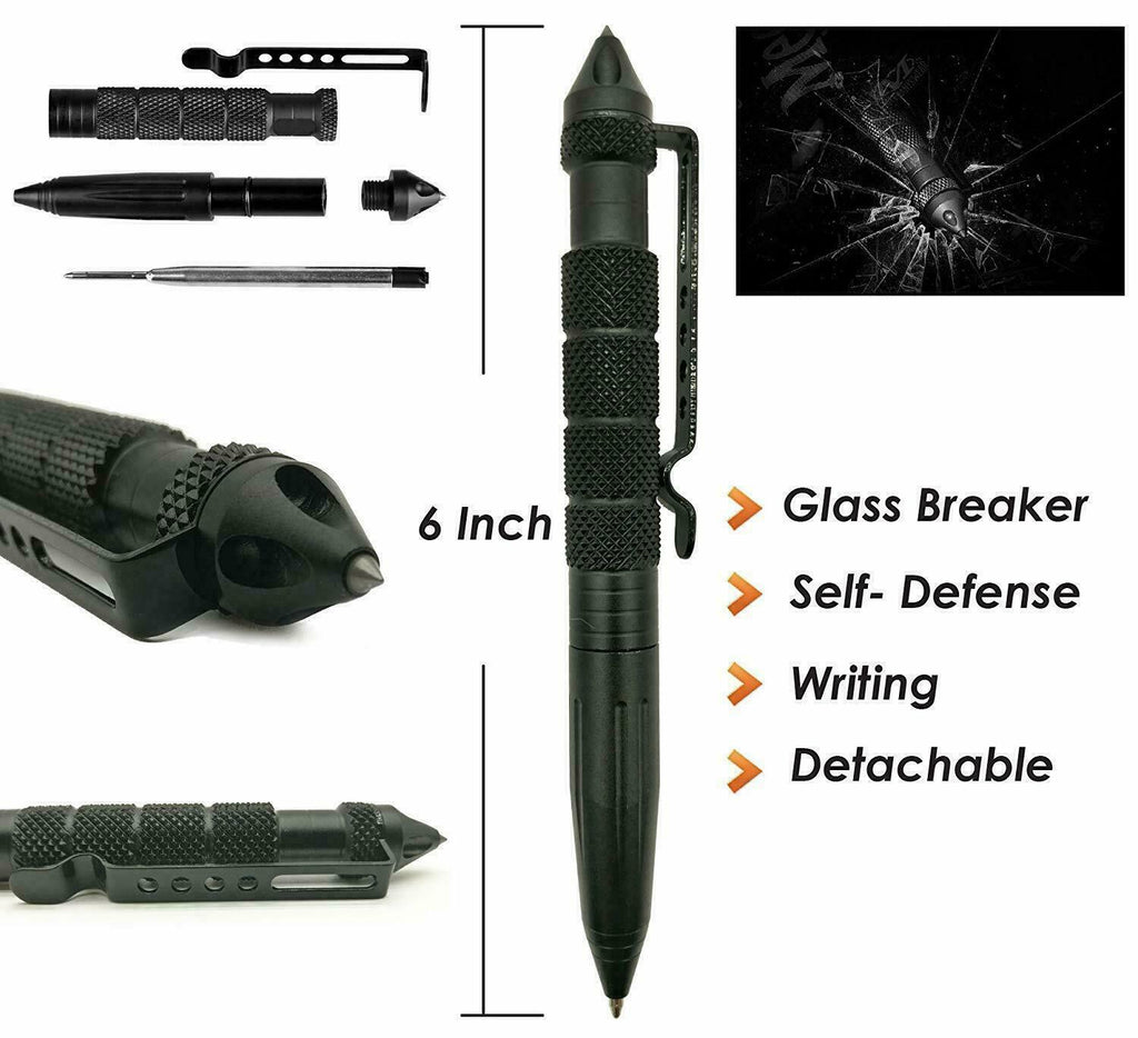 14 in 1 Outdoor Emergency Survival And Safety Gear Kit Camping Tactical Tools SOS EDC Case Vista Shops