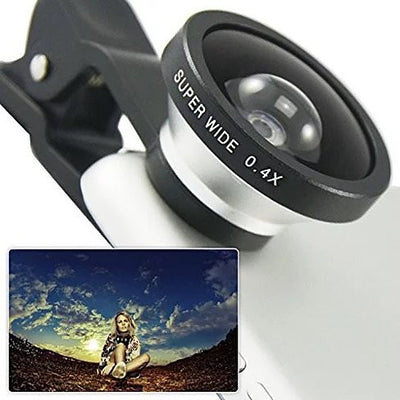 SUPER WIDE Clip and Snap Lens for iPhone and any Smartphone Vista Shops