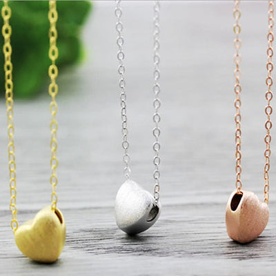 Weathered Heart Pendant & Necklace by Evabella Collections Vista Shops