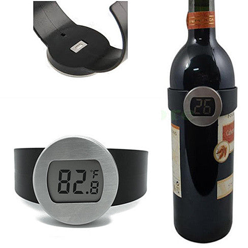 Wine Bottle Thermometer - Serve your wine at its perfect temp Vista Shops
